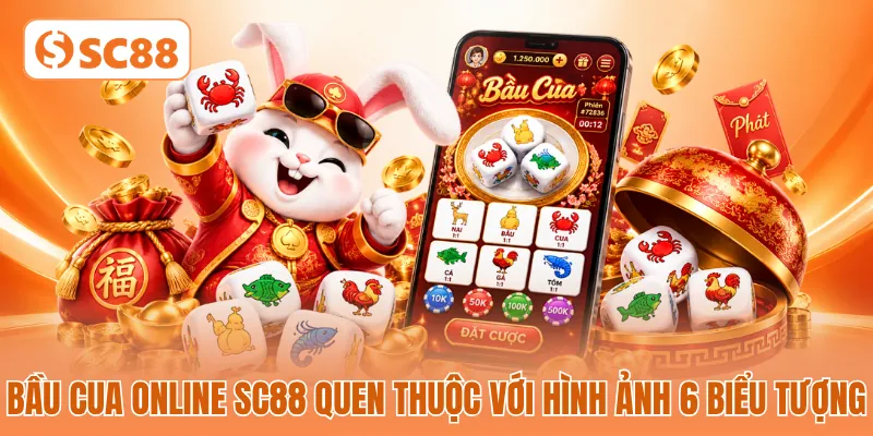 Bầu cua online SC88 quen thuộc với hình ảnh 6 biểu tượng Bầu cua online SC88 quen thuộc với hình ảnh 6 biểu tượng