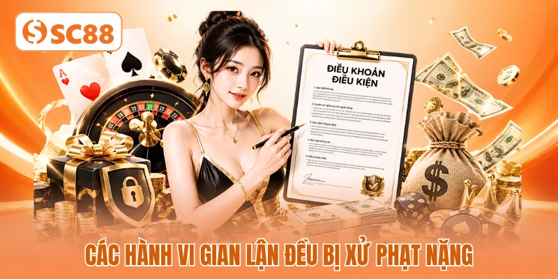 Các hành vi gian lận đều bị xử phạt nặng Các hành vi gian lận đều bị xử phạt nặng