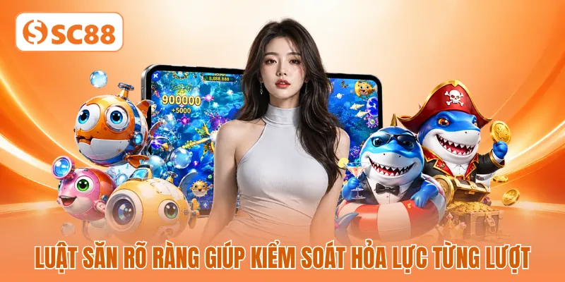 Luật săn rõ ràng giúp kiểm soát hỏa lực từng lượt Luật săn rõ ràng giúp kiểm soát hỏa lực từng lượt