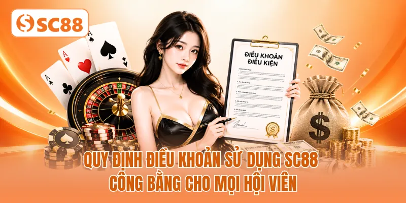 Quy định điều khoản sử dụng SC88 công bằng cho mọi hội viên Quy định điều khoản sử dụng SC88 công bằng cho mọi hội viên